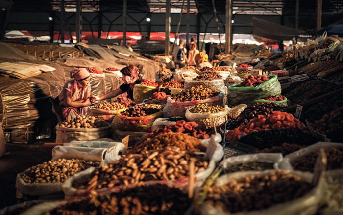 Kirghizistan Bazar Osh 2