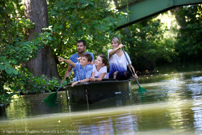 Vacances Poitou famille Marais Poitevin