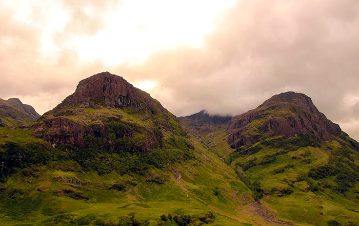 glencoe highlands ecosse route fantome