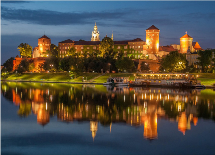 widok na Wawel